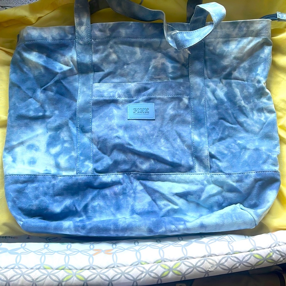 Pink jean bag